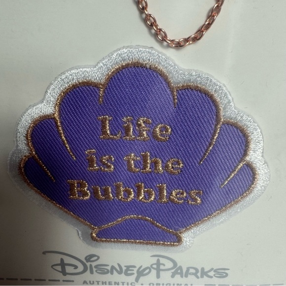 NWT. Disney Patch & Pin. Patched Little Mermaid Shell Patch and Pin Set - Picture 4 of 9